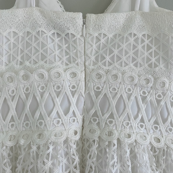 Guess LA White Eyelet Dress - Picture 3 of 8